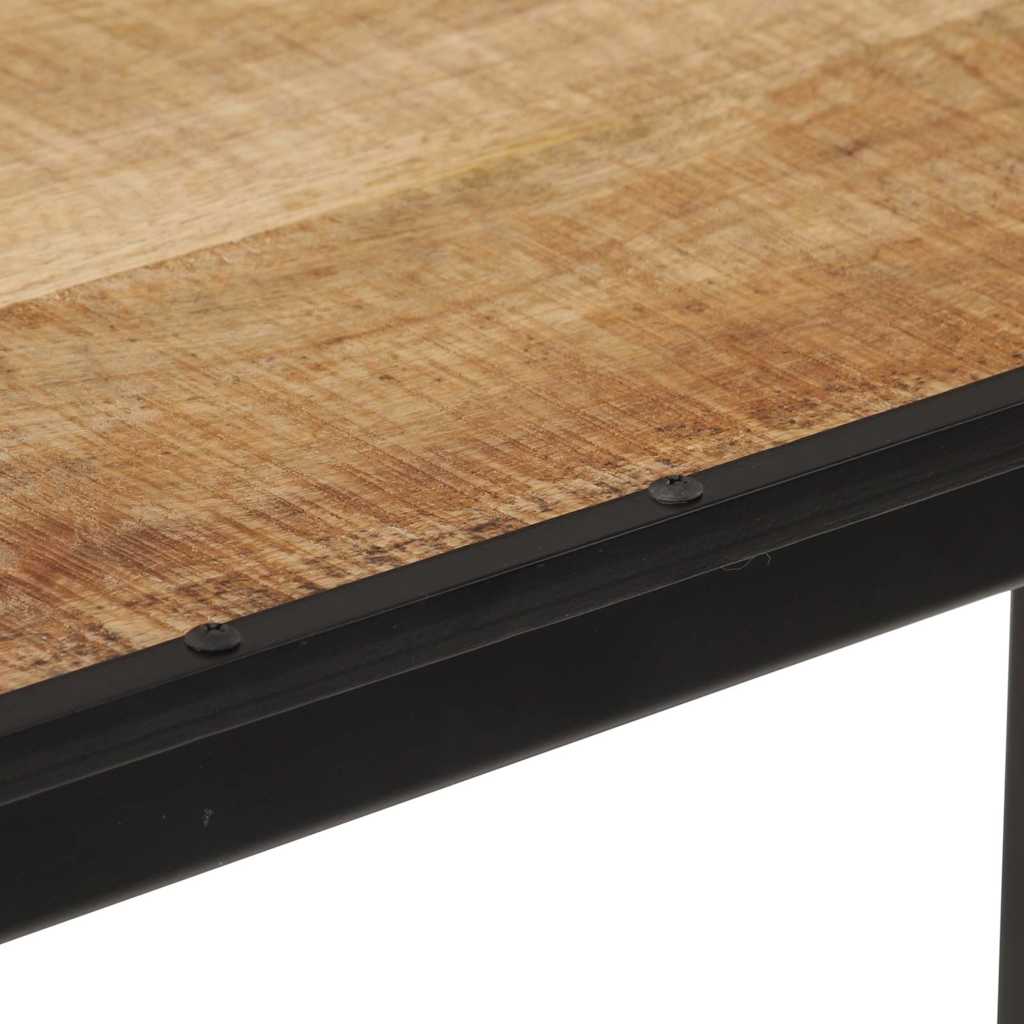 Barski stol 110 x 55 x 107 cm od masivnog grubog drva manga