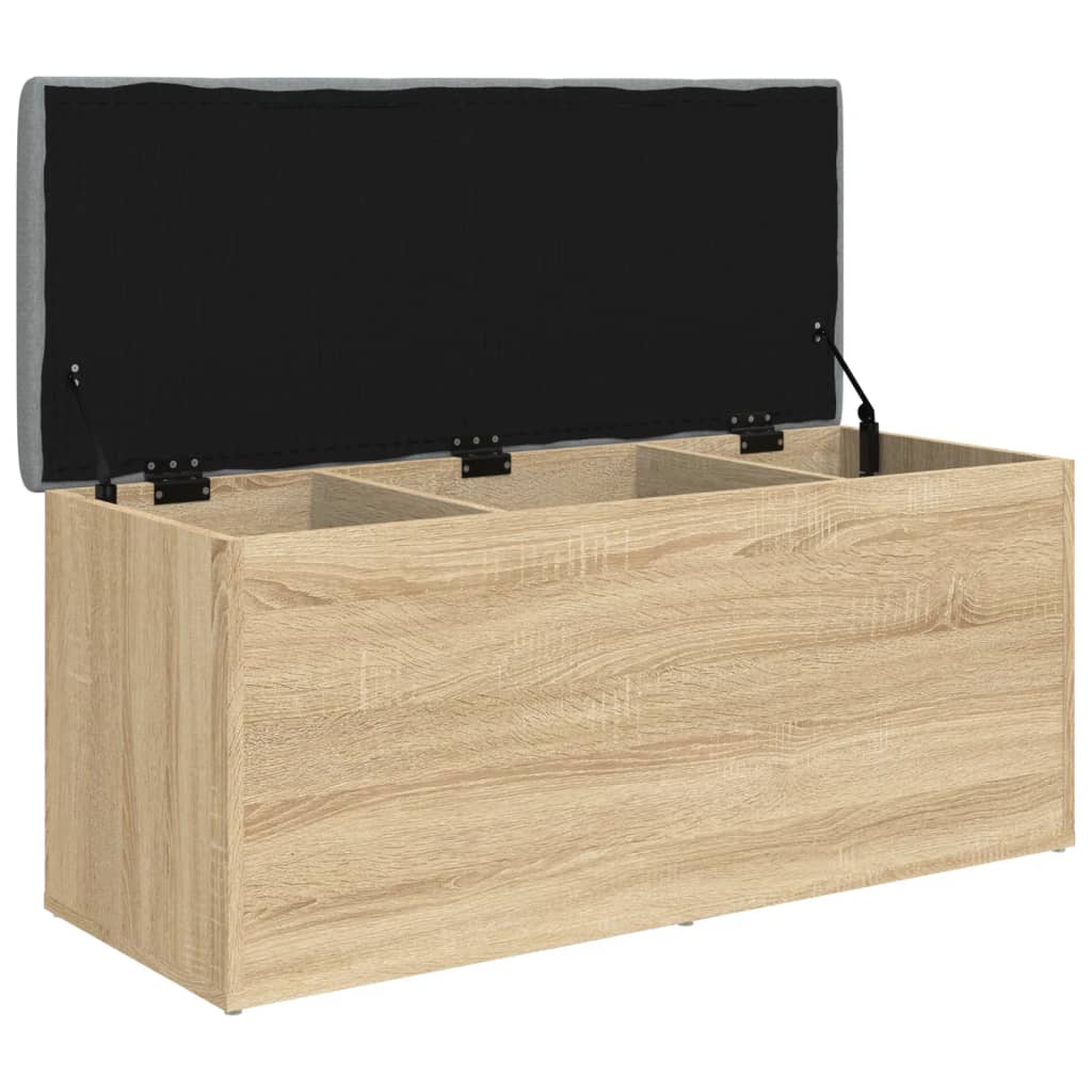 Klupa za odlaganje Sonoma hrast 102x42x45 cm Konstruirano drvo