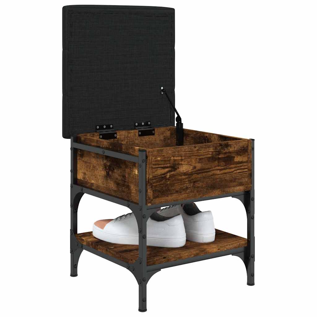 Klupa za cipele boja hrasta 42x42x45 cm konstruirano drvo