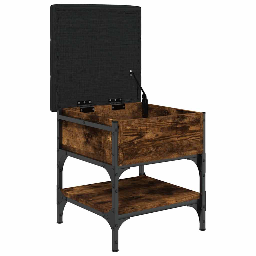 Klupa za cipele boja hrasta 42x42x45 cm konstruirano drvo