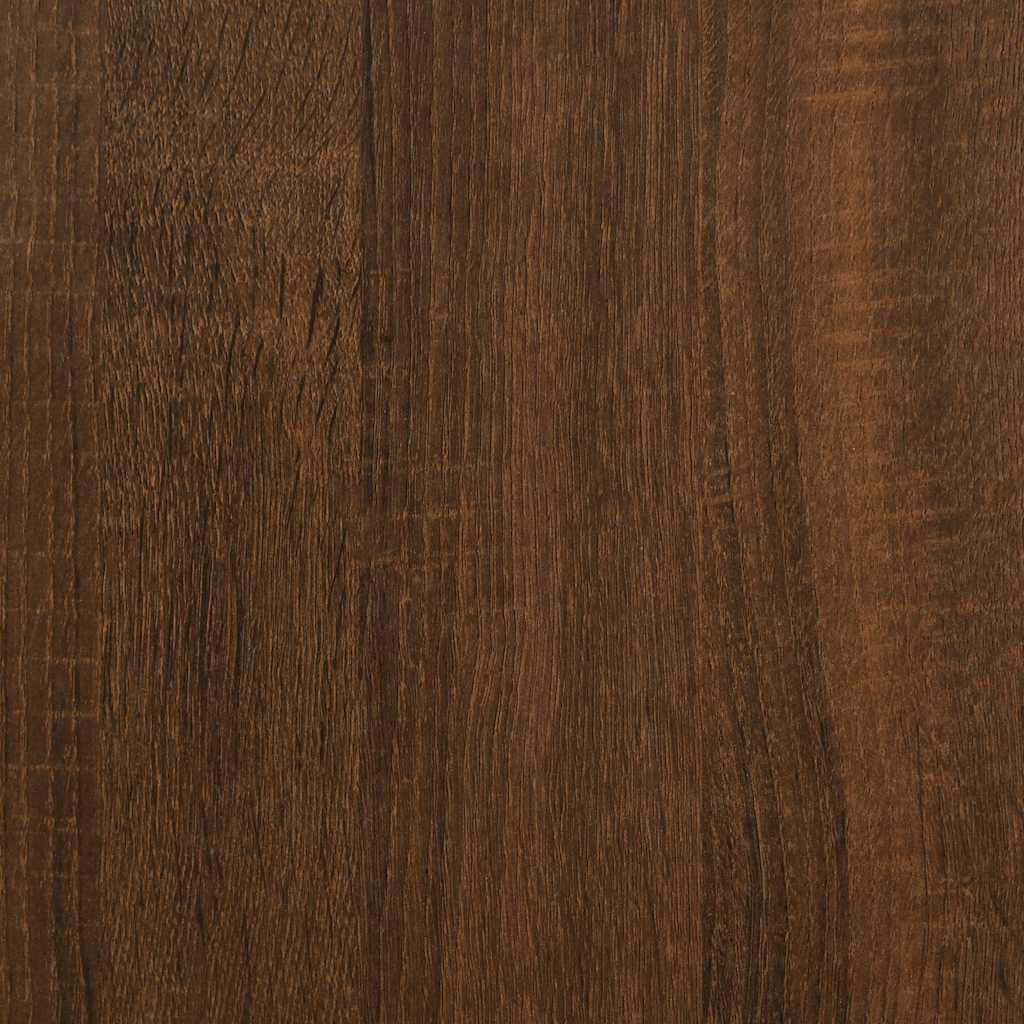 Klupa za cipele boja smeđeg hrasta 85,5x42x57,5 cm drvena