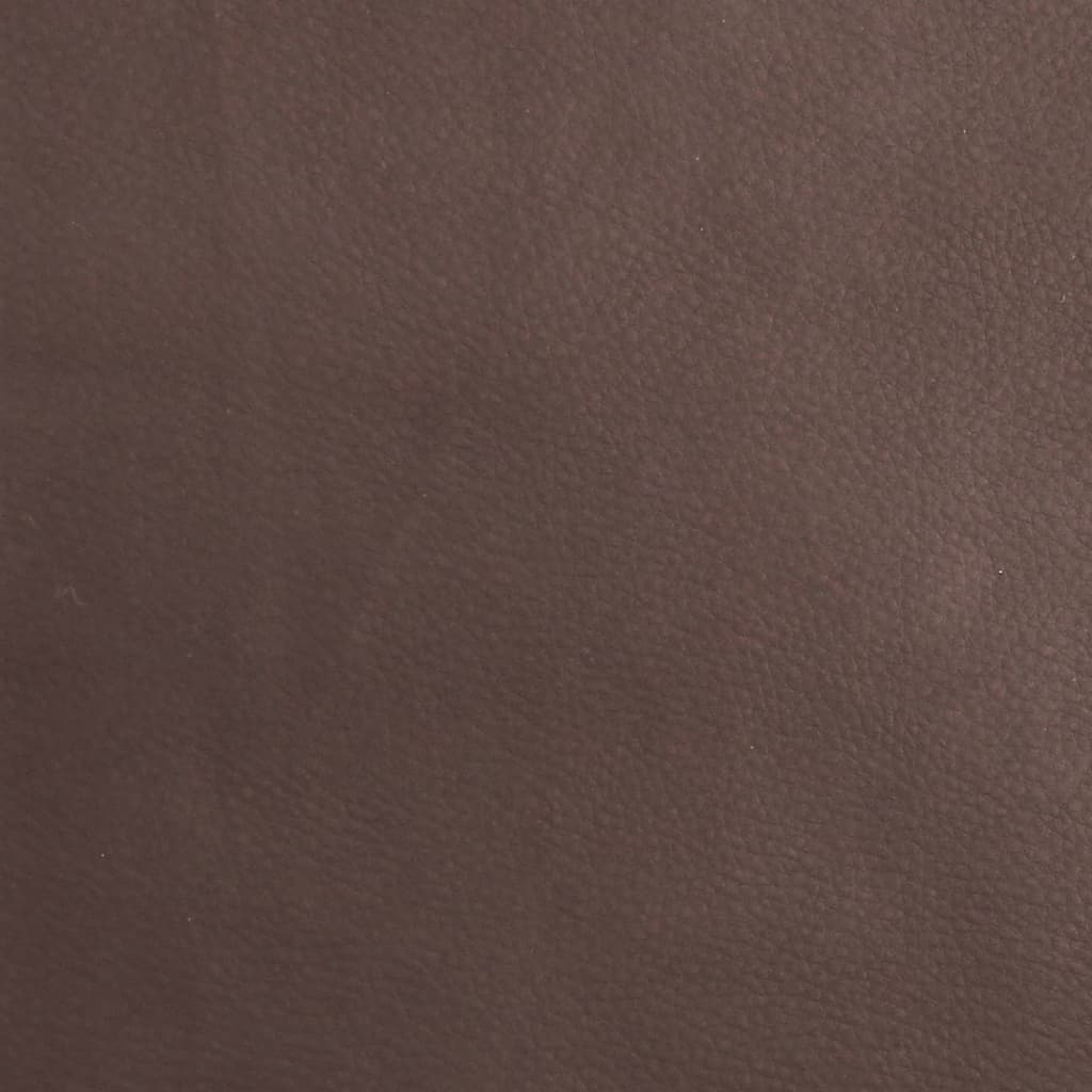 Električni naslonjač od umjetne kože smeđi