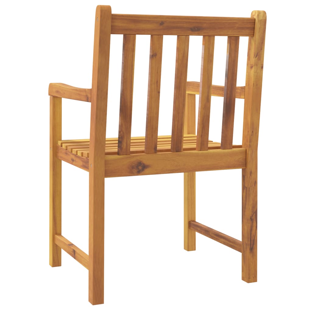 Vrtne stolice 6 kom 56 x 55,5 x 90 cm od masivnog drva bagrema