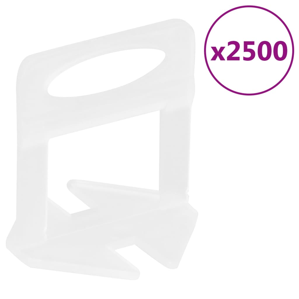 Kopče za niveliranje pločica 2500 kom 1,5 mm