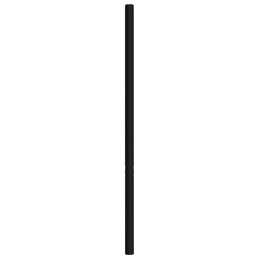 Metalno zamjensko uzglavlje crno 75 cm