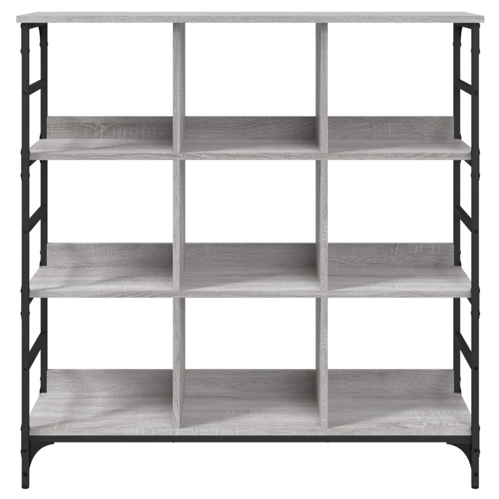 Komoda siva boja hrasta 102x32x103,5 cm od konstruiranog drva