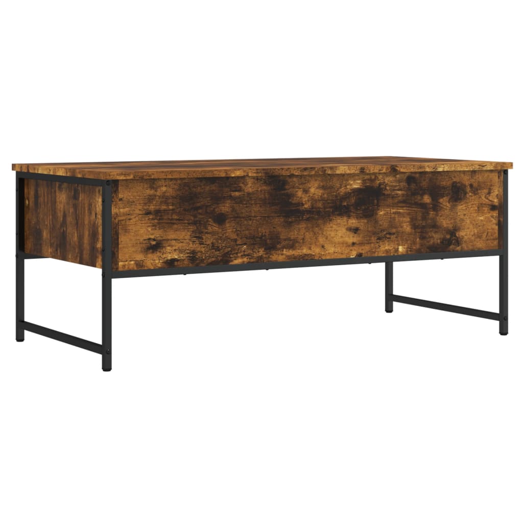 Stolić za kavu boja hrasta 101x49x39,5 cm konstruirano drvo