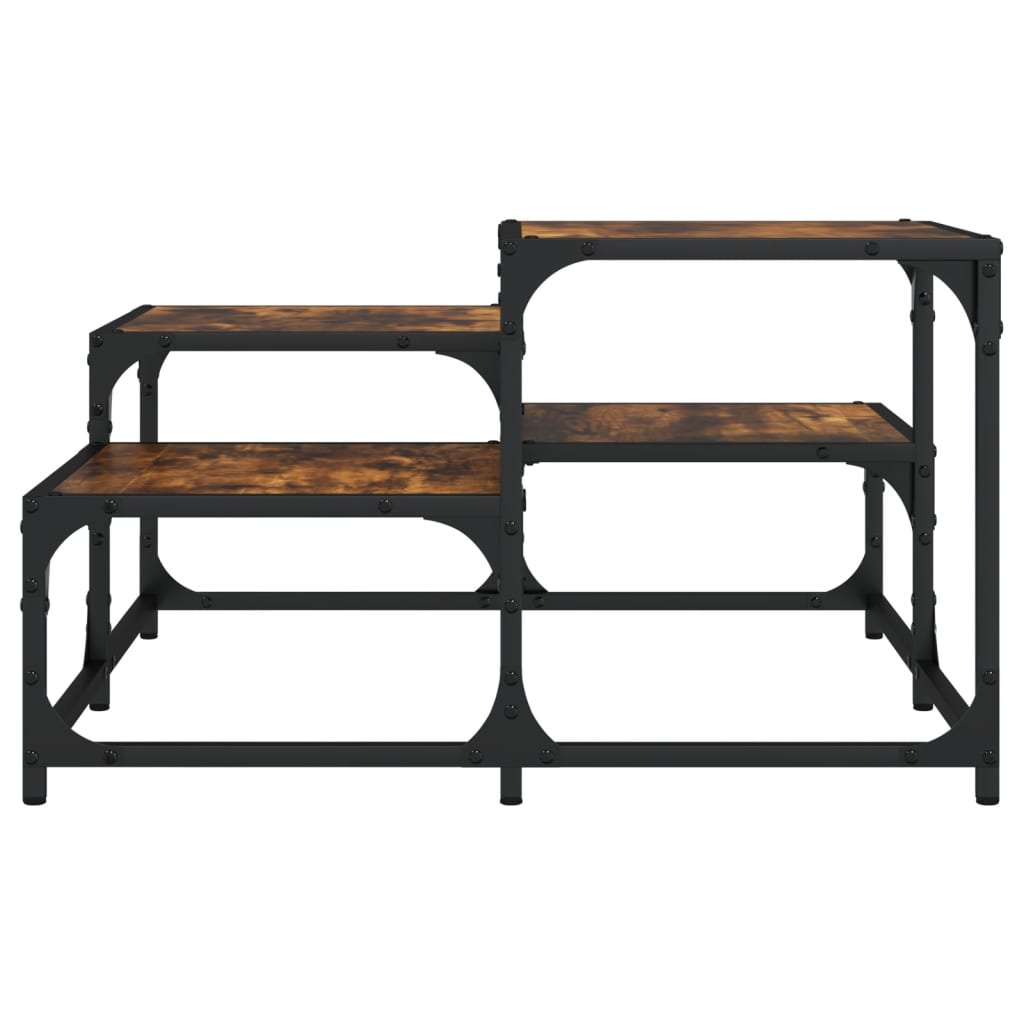 Stolić za kavu boja hrasta 68x68x40 cm konstruirano drvo