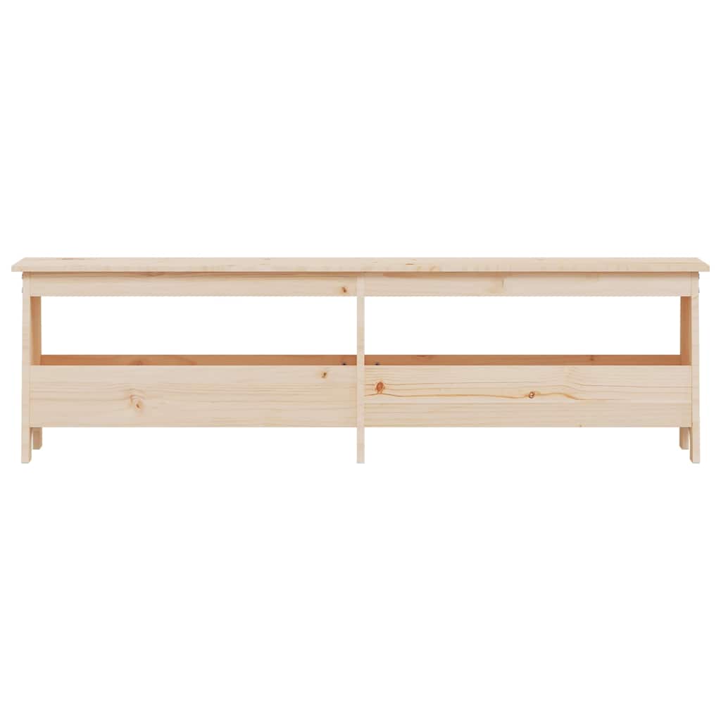Klupa za hodnik 160x28x45 cm Masivno drvo Bor