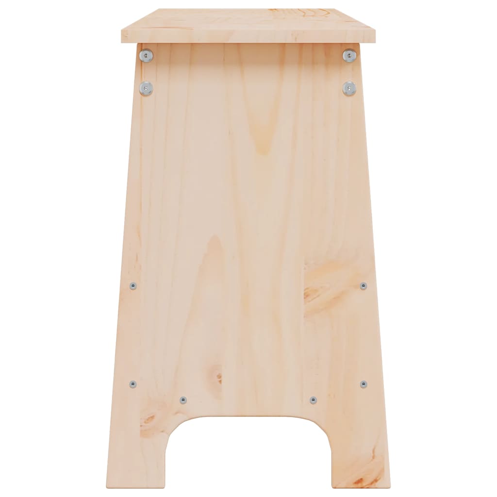 Klupa za hodnik 160x28x45 cm Masivno drvo Bor