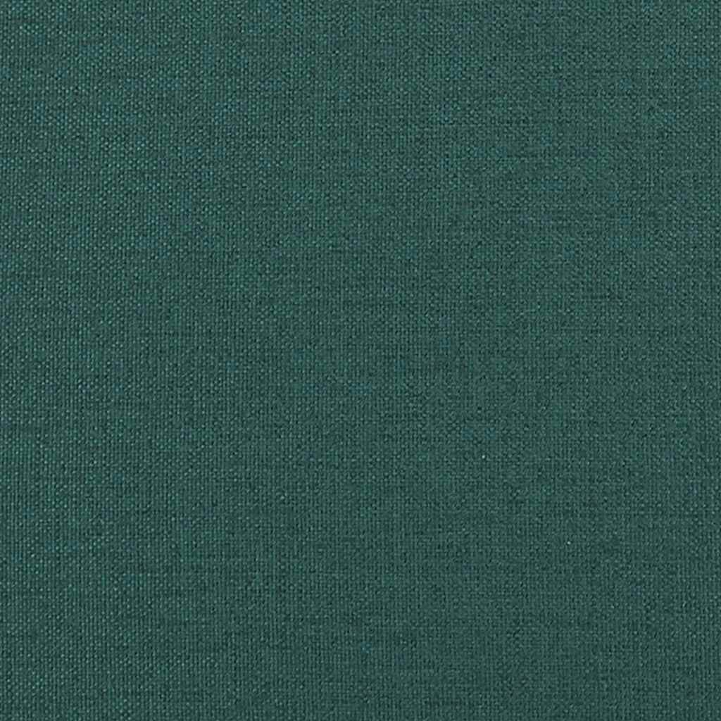 Masažni naslonjač od tkanine tamnozeleni
