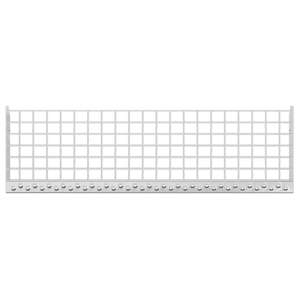 Rešetkasta stepenica 60 x 24 x 7 cm od pocinčanog čelika