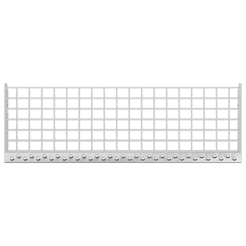 Rešetkasta stepenica 70 x 24 x 7 cm od pocinčanog čelika