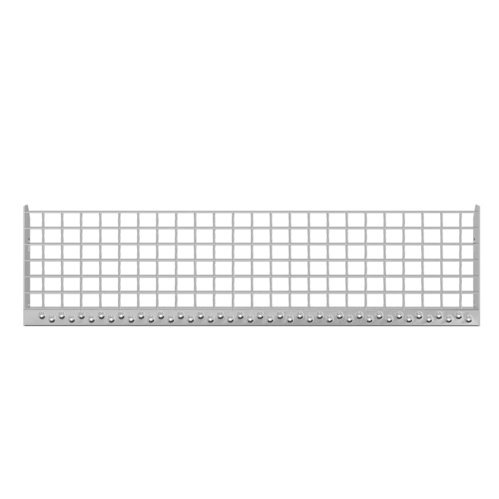 Rešetkasta stepenica 90 x 24 x 7 cm od pocinčanog čelika