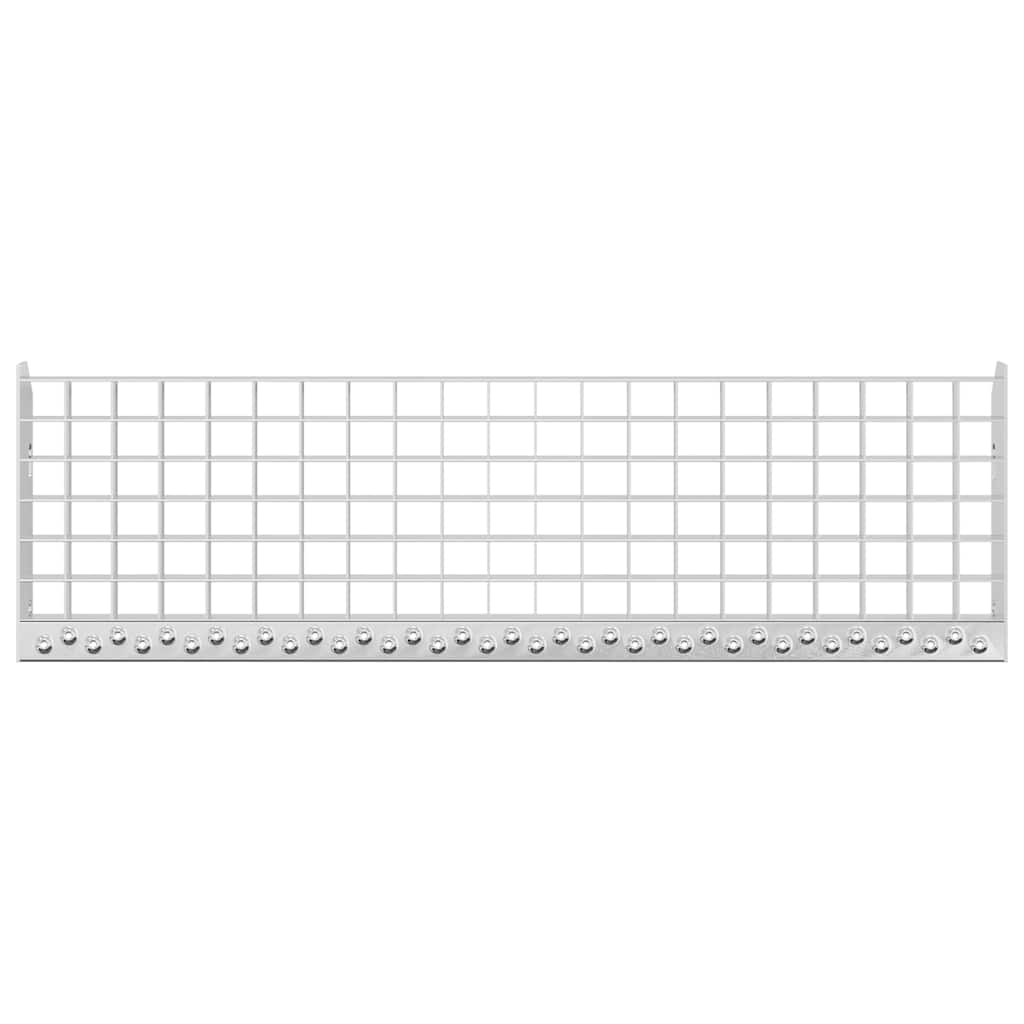 Rešetkasta stepenica 80 x 24 x 7 cm od pocinčanog čelika