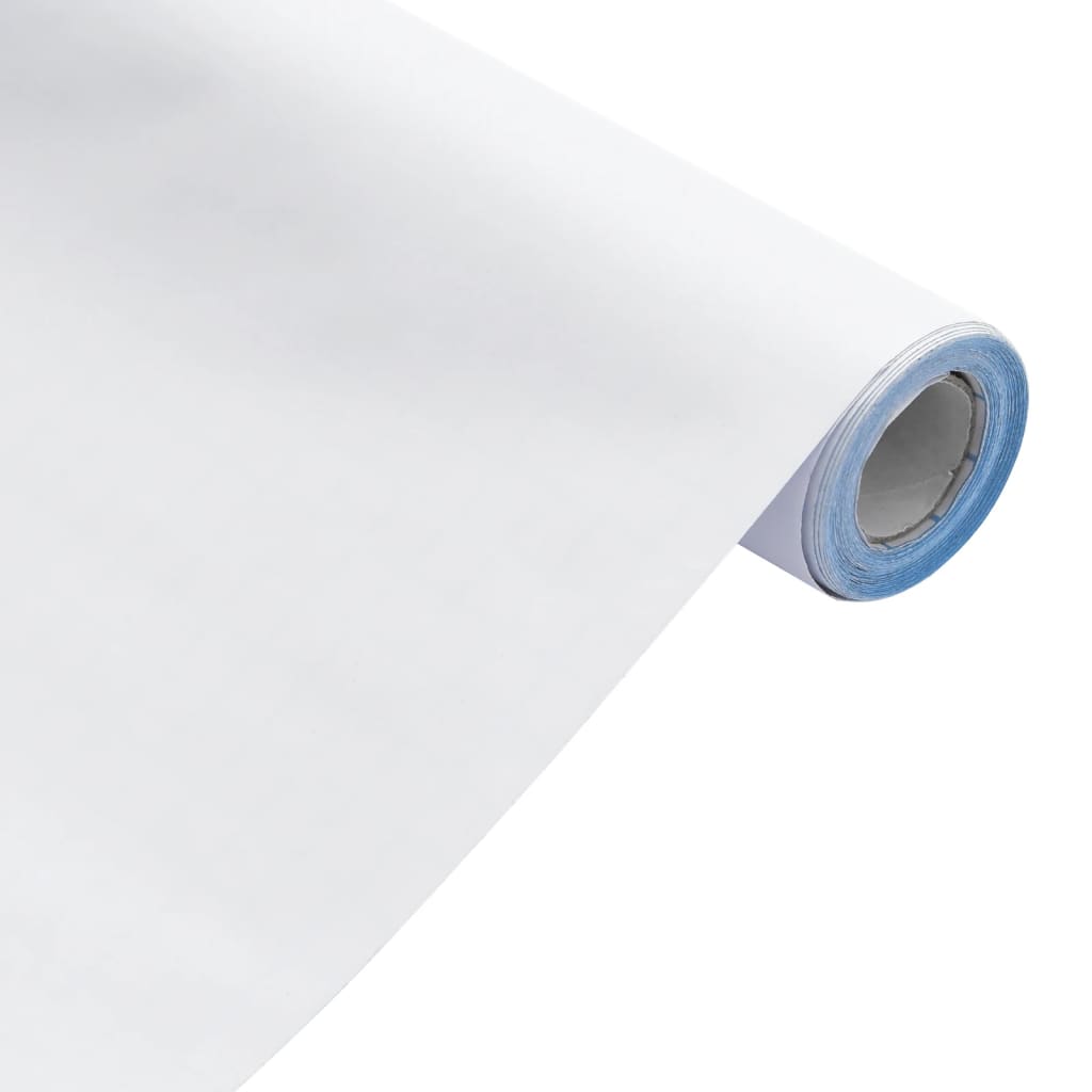 Naljepnice za namještaj samoljepljive mat bijele 90x500 cm PVC