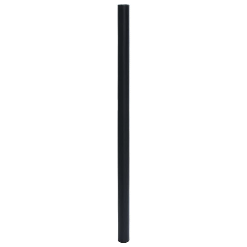 Naljepnice za namještaj samoljepljive mat crne 90x500 cm PVC