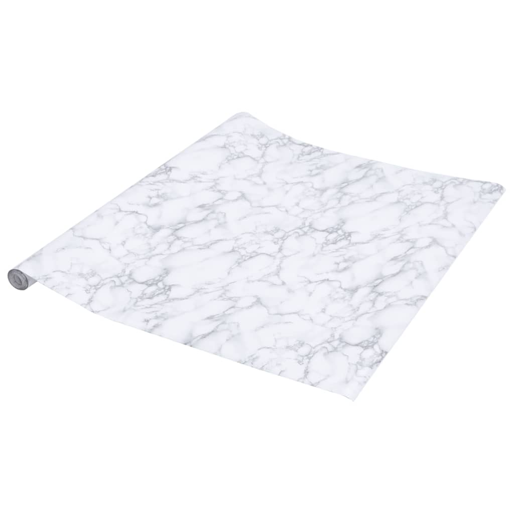Naljepnice za namještaj samoljepljive bijele 90 x 500 cm PVC