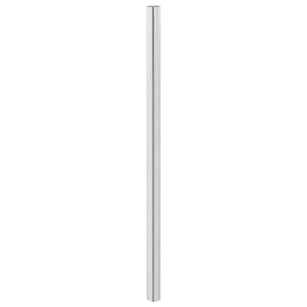 Naljepnice za namještaj samoljepljive srebrne 90 x 500 cm PVC