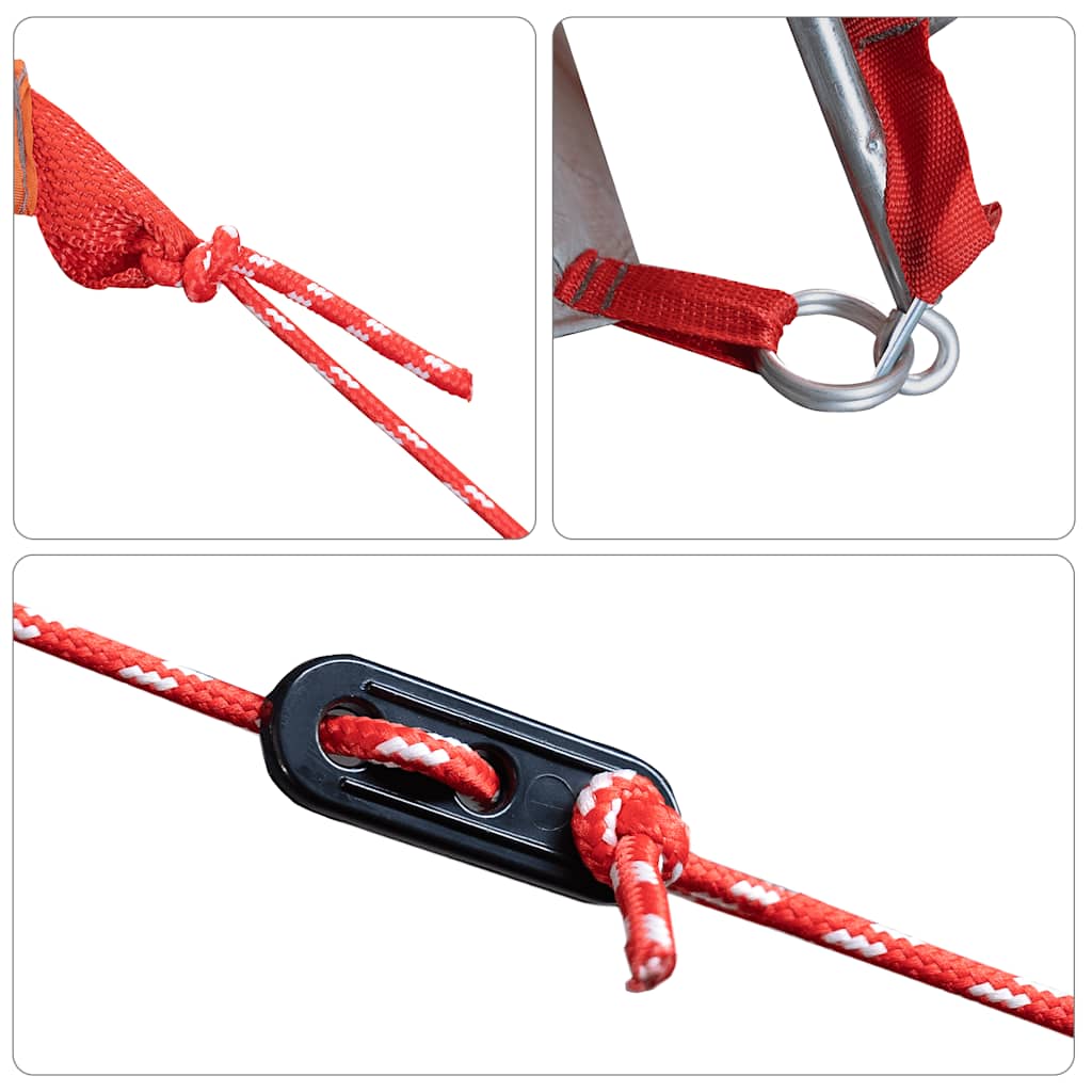 Obiteljski šator Crossvent za 8 osoba narančasti vodootporni