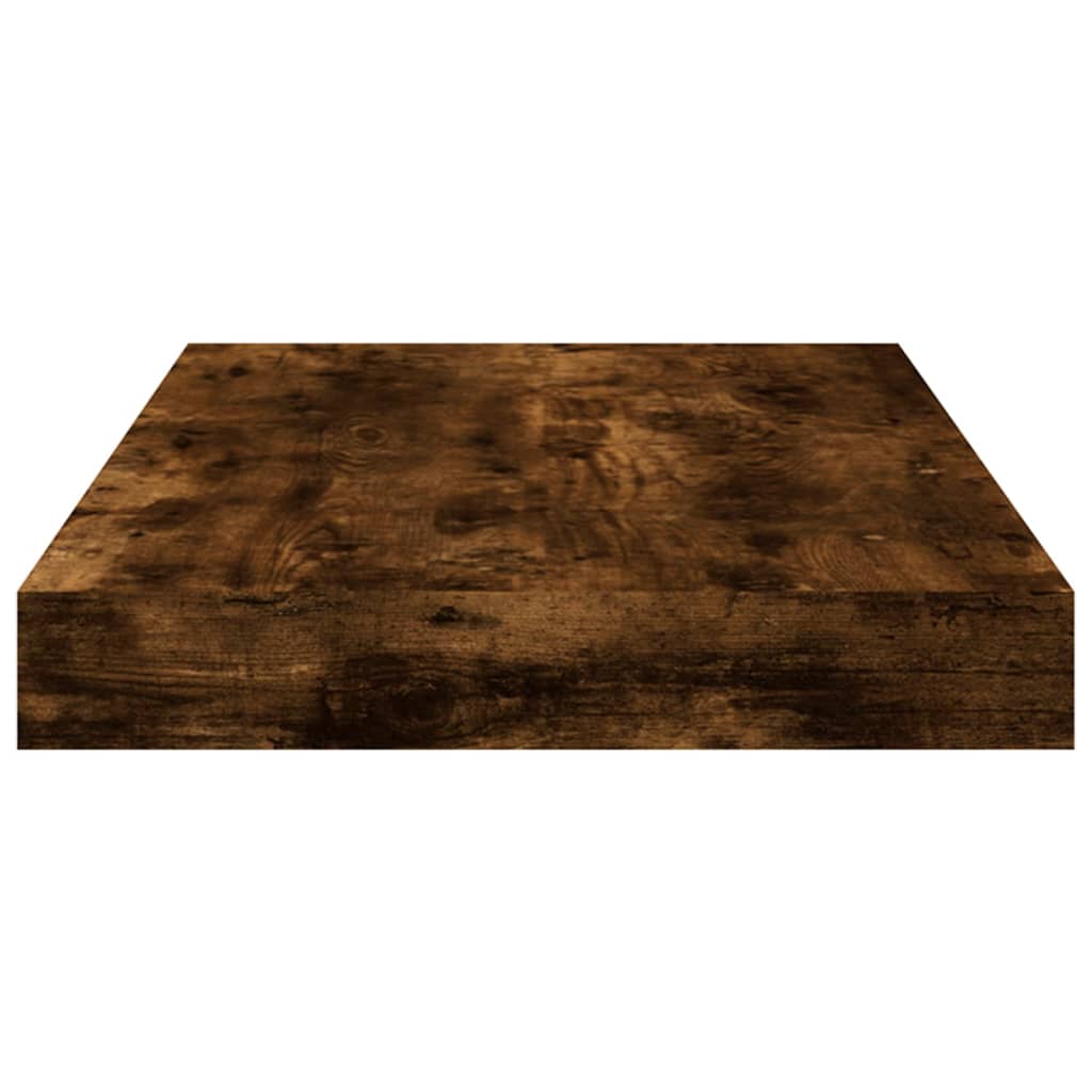 Zidne police 4 kom boja hrasta 40x10x1,5 cm konstruirano drvo