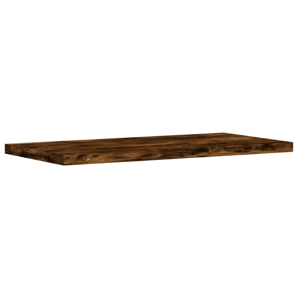 Zidne police 4 kom boja hrasta 40x20x1,5 cm konstruirano drvo
