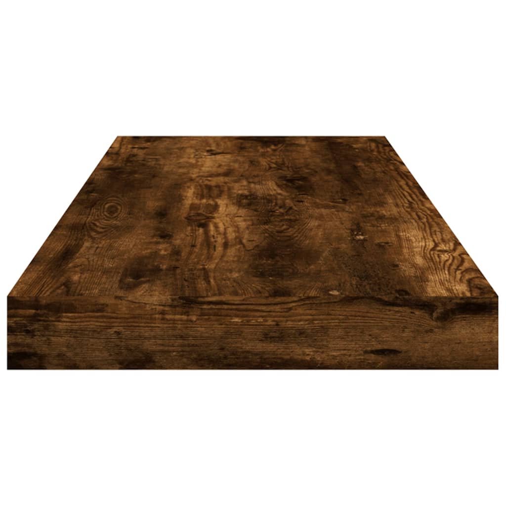 Zidne police 4 kom boja hrasta 60x10x1,5 cm konstruirano drvo