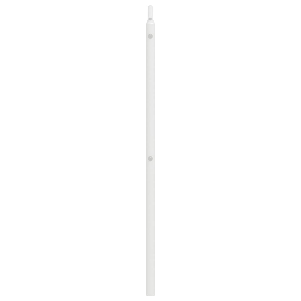 Metalno zamjensko uzglavlje bijelo 160 cm