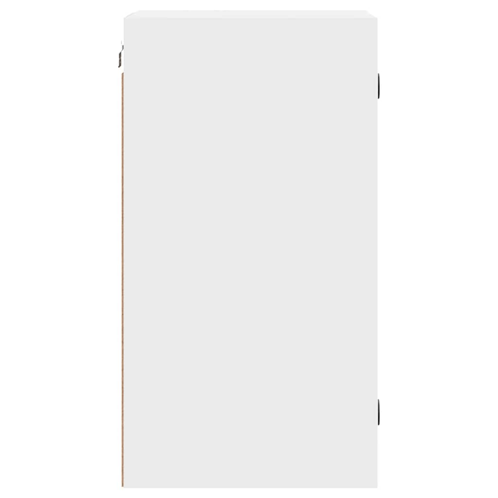 Zidni ormarić sa staklenim vratima bijeli 35 x 37 x 68,5 cm