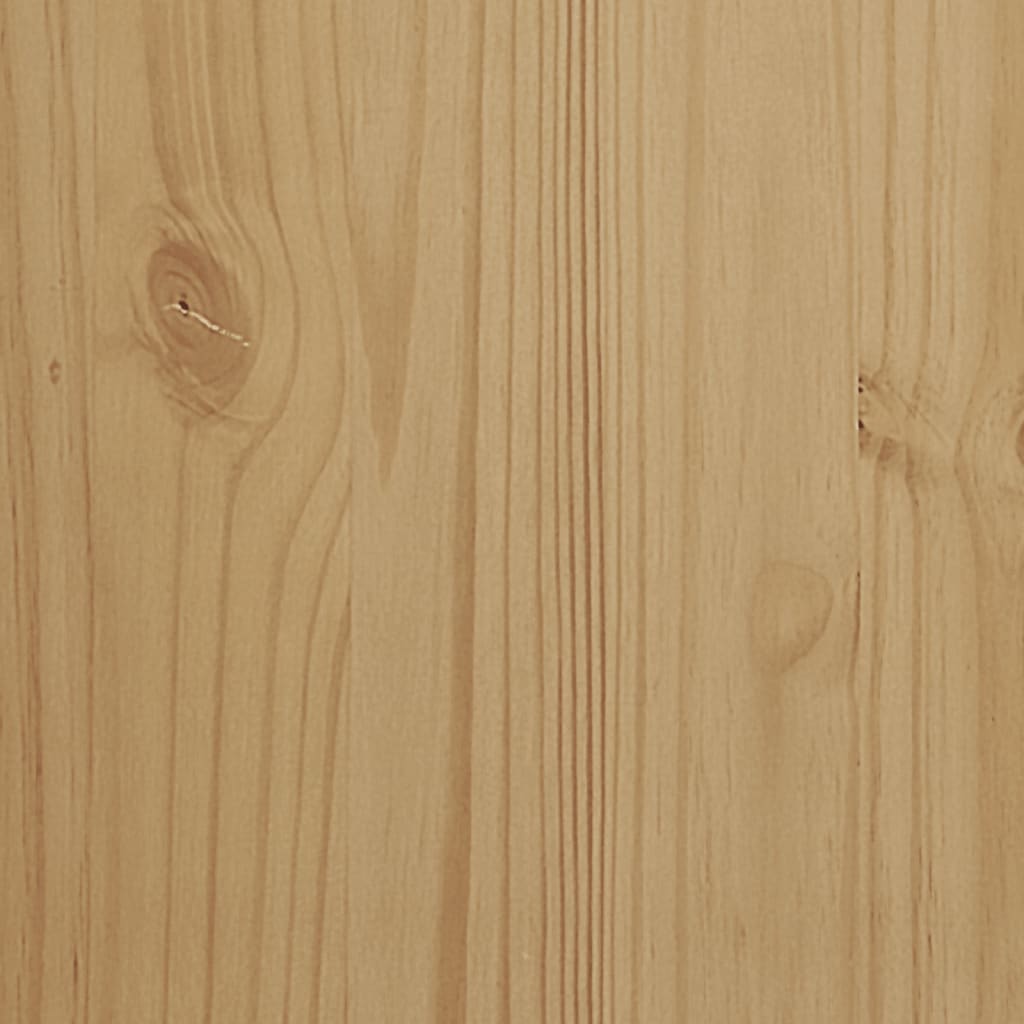 Komoda FLORO voštano smeđa 114 x 43 x 74 cm od masivne borovine
