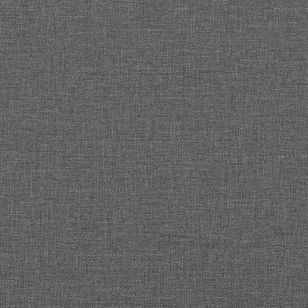 Masažni naslonjač na podizanje od tkanine tamnosivi