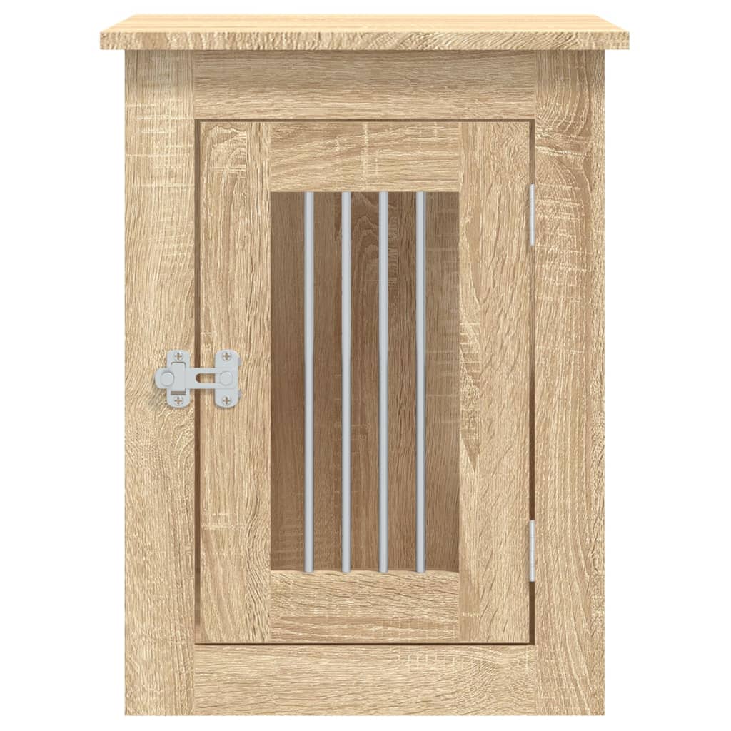 Namještaj s kavezom za pse boja hrasta sonome 45x62x59cm drveni