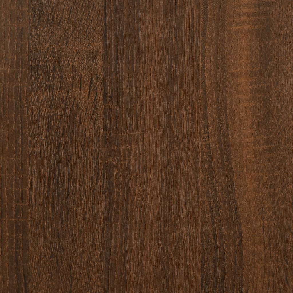 Namještaj s kavezom za pse boja smeđeg hrasta 45x62x59cm drveni