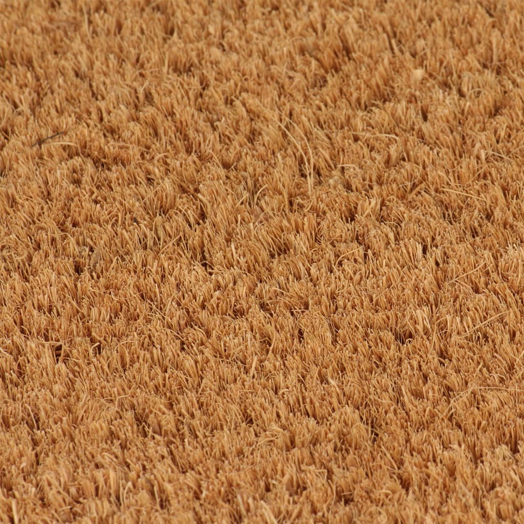 Otirači 5 kom prirodni 40 x 60 cm čupavi od kokosovih vlakana