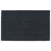Otirači tamnosivi 50 x 80 cm čupavi od kokosovih vlakana