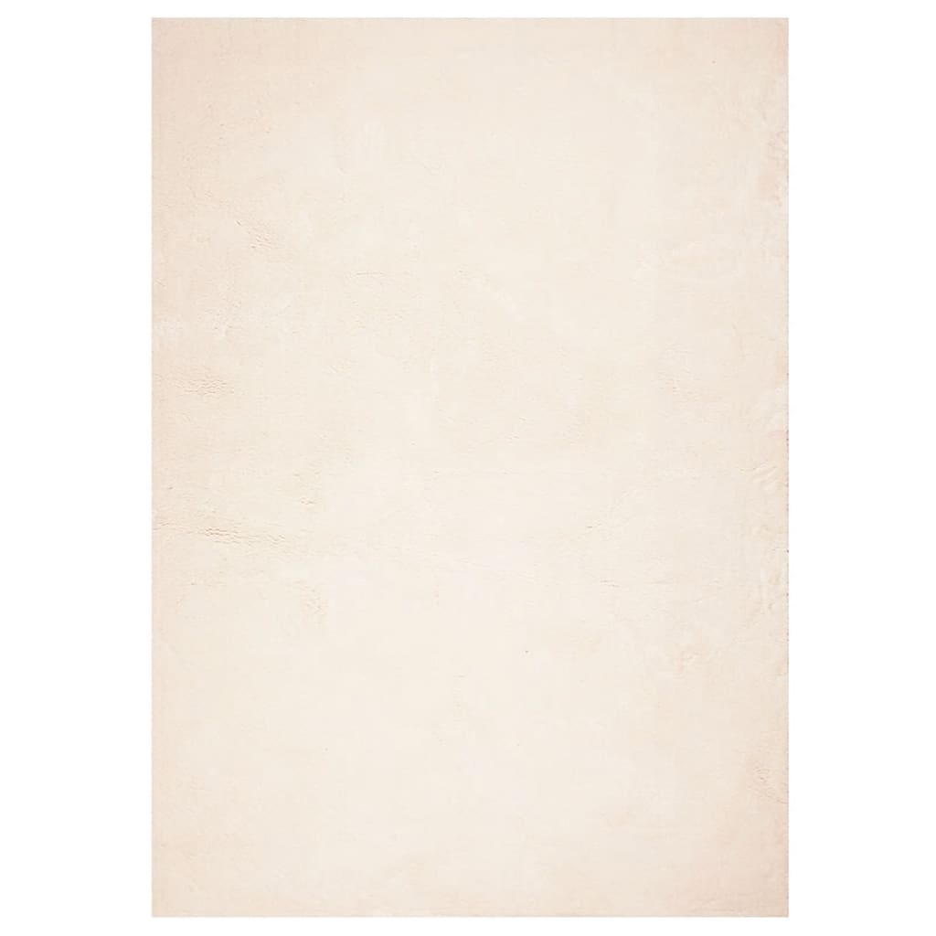 Tepih HUARTE kratkih vlakana mekani i perivi bež 120x170 cm