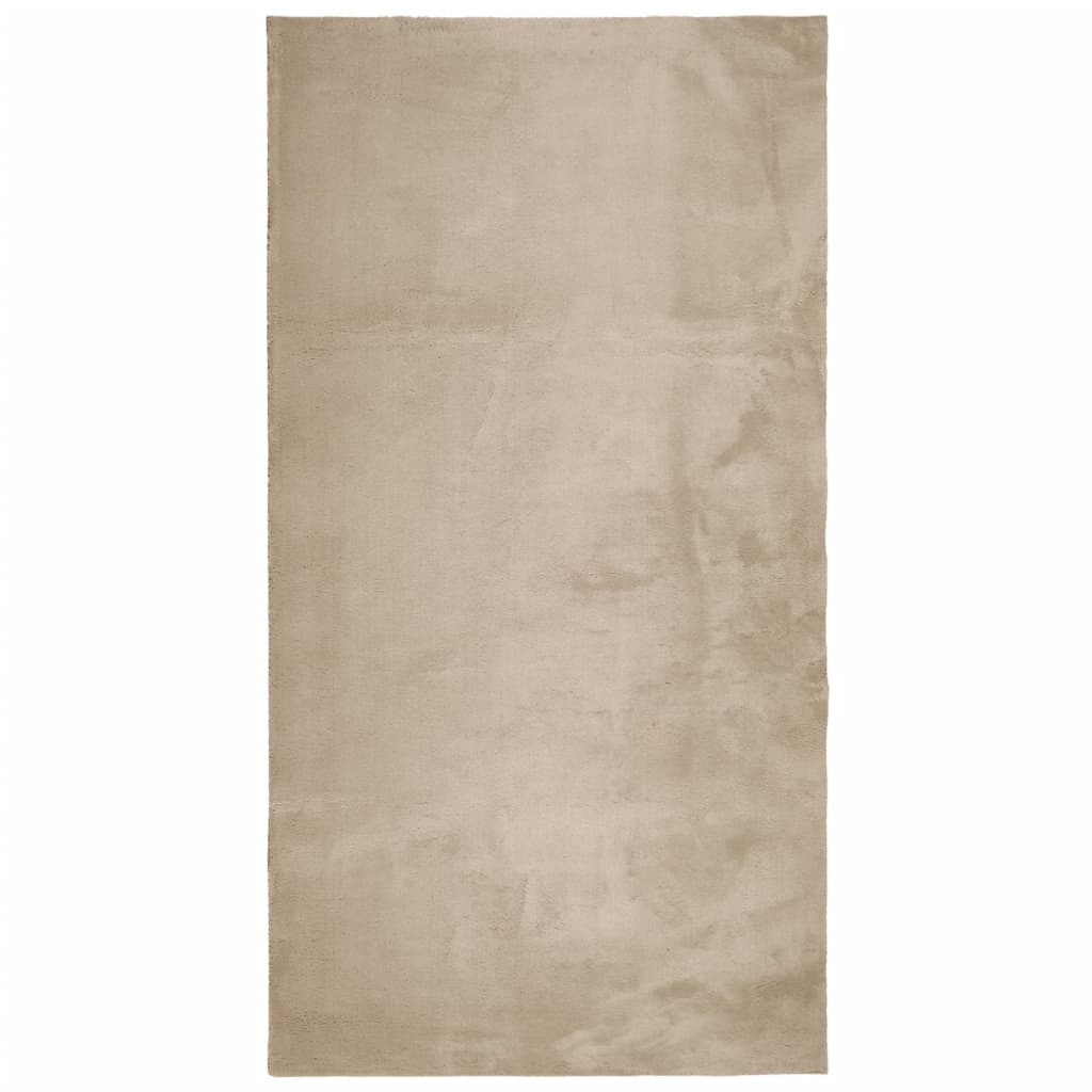 Tepih HUARTE kratkih vlakana mekan/periv boja pijeska 60x110 cm