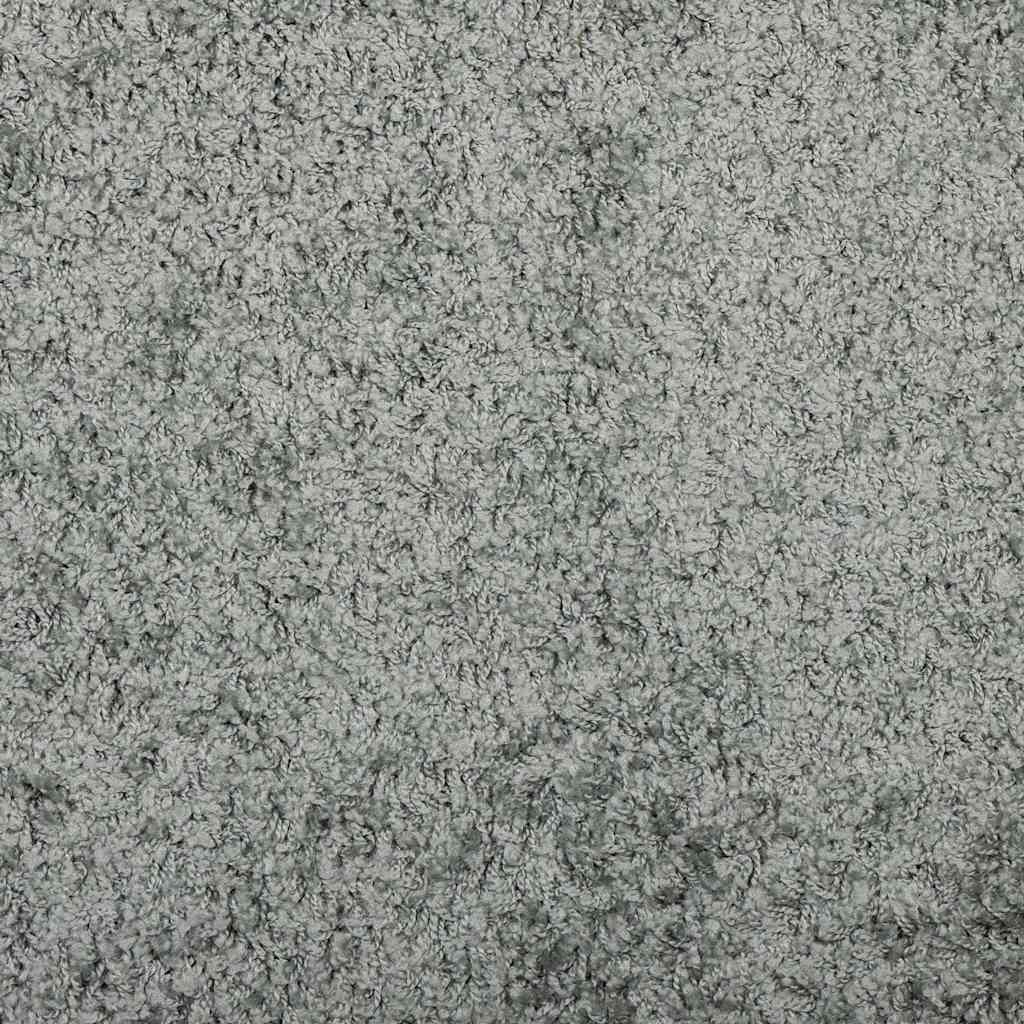 Čupavi tepih PAMPLONA visoka vlakna moderni zeleni 80x150 cm