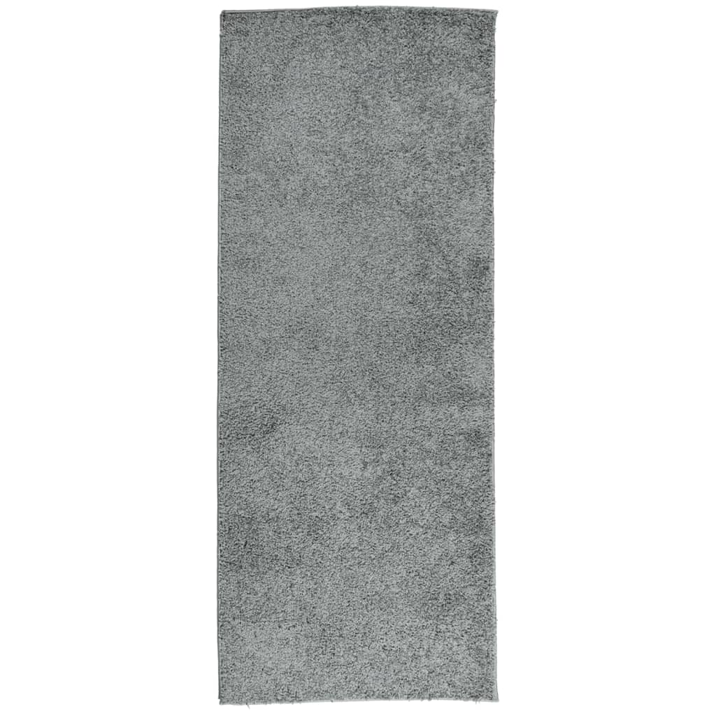 Čupavi tepih PAMPLONA visoka vlakna moderni zeleni 80x200 cm