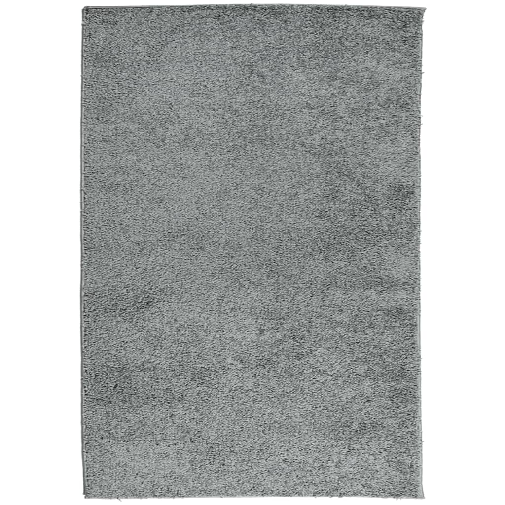 Čupavi tepih PAMPLONA visoka vlakna moderni zeleni 140 x 200 cm