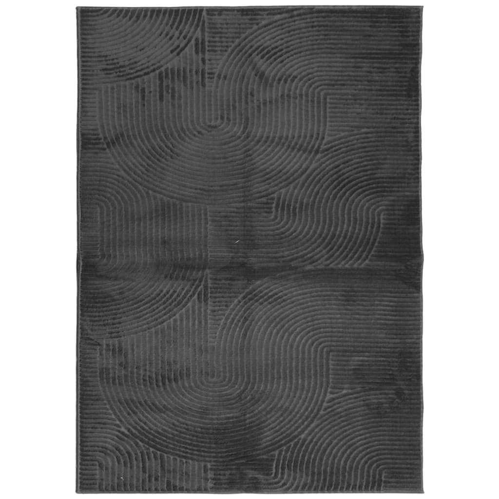 Tepih IZA kratka vlakna skandinavski izgled antracit 200x280 cm