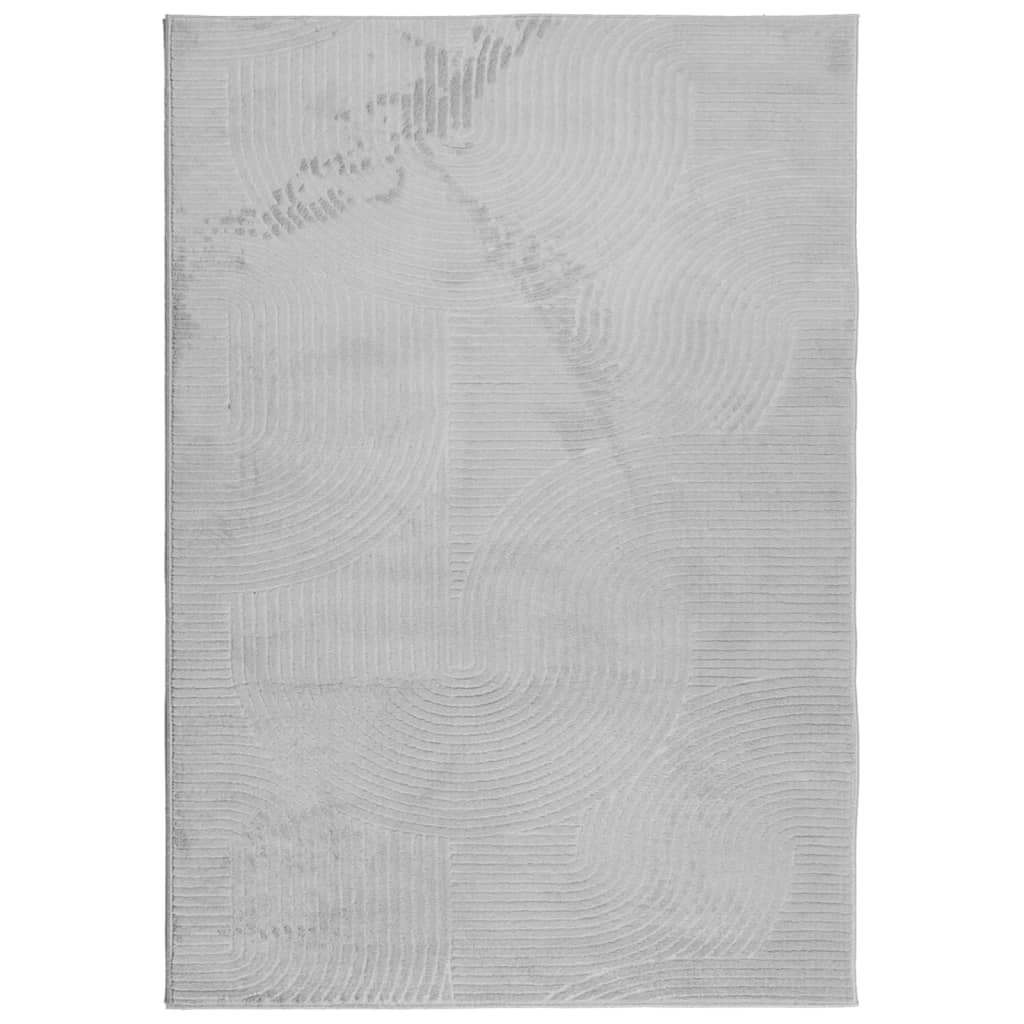 Tepih IZA kratka vlakna skandinavski izgled sivi 120x170 cm