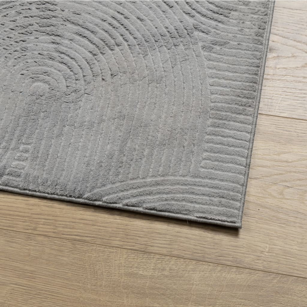 Tepih IZA kratka vlakna skandinavski izgled sivi 200x280 cm