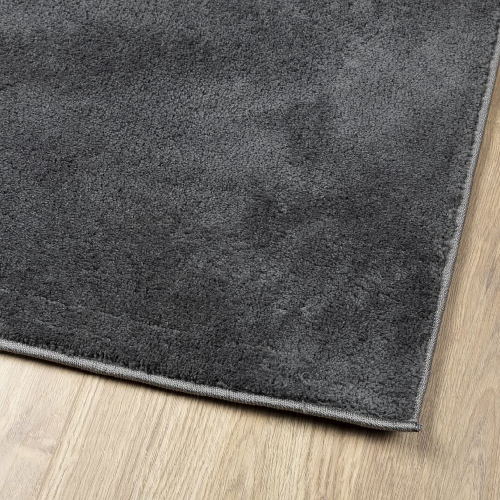 Tepih OVIEDO kratkih vlakana antracit 200 x 280 cm