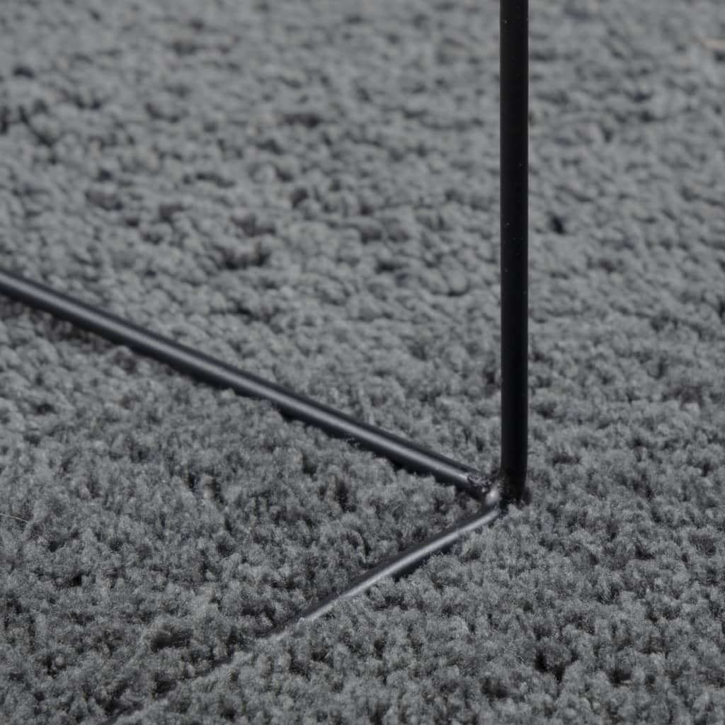 Tepih OVIEDO kratkih vlakana antracit 240 x 240 cm