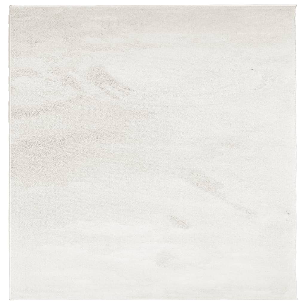 Tepih OVIEDO kratkih vlakana bež 120 x 120 cm