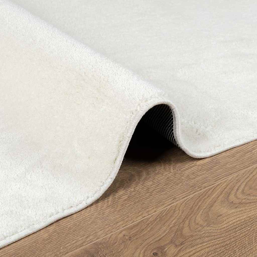 Tepih OVIEDO kratkih vlakana krem 200 x 200 cm