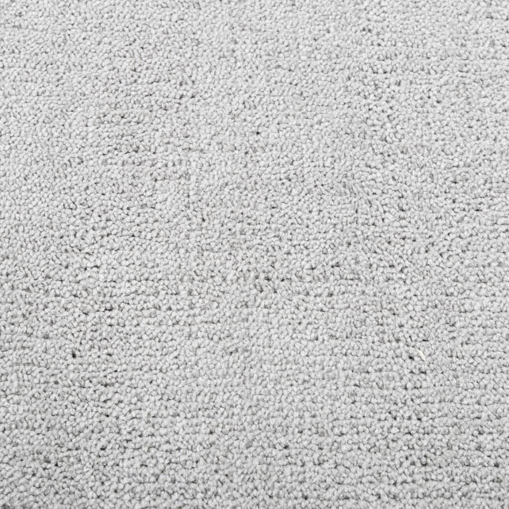 Tepih OVIEDO kratkih vlakana sivi 160 x 230 cm