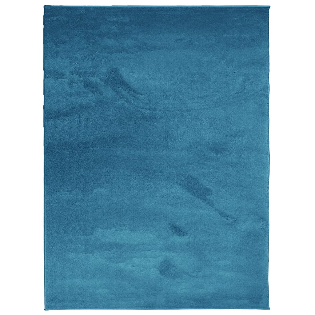 Tepih OVIEDO kratkih vlakana tirkizni 240x340 cm