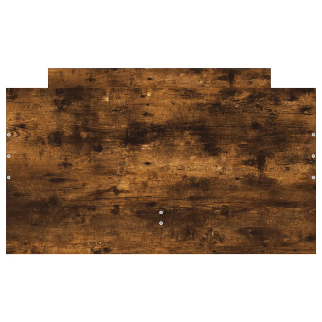 Okvir kreveta s ladicama boja dimljenog hrasta 90 x 190 cm